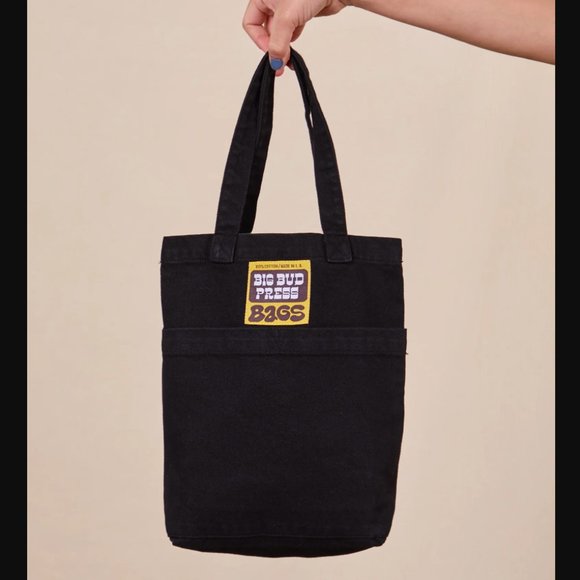 Big Bud Press Mini Tote Bag - Basic Black - Picture 1 of 3